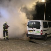 Diverse voertuigbranden Rederijkersplein Noordwijk